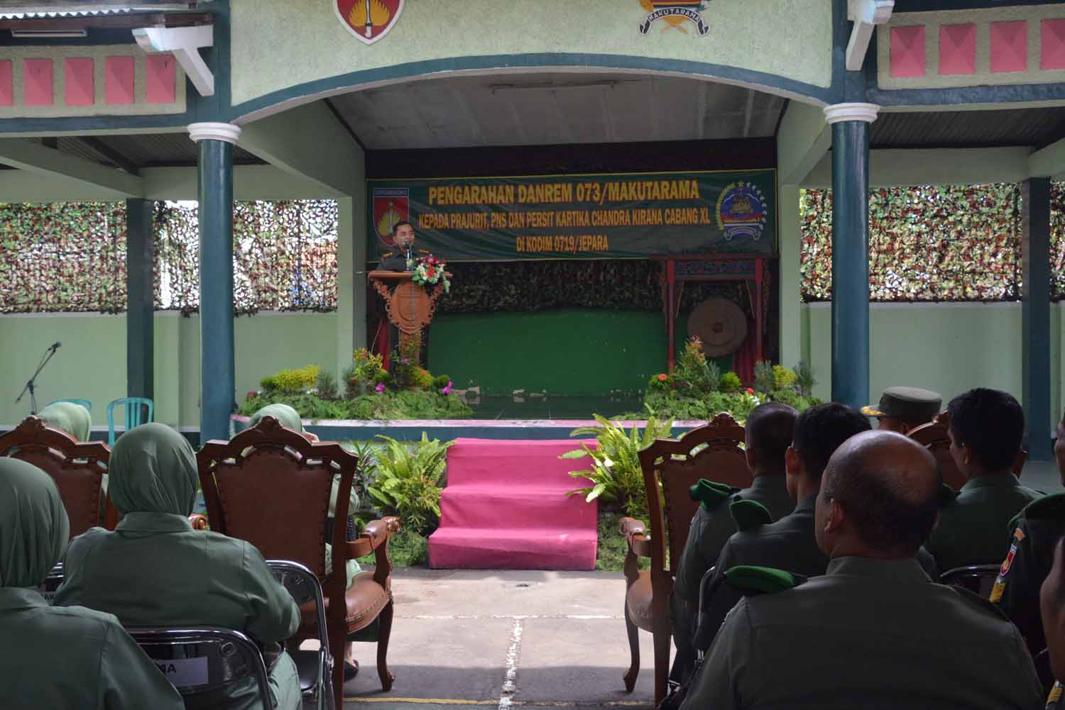 Kunjungan Kerja Danrem 073/Mkt Ke Kodim 0719/Jepara